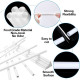 Plastic Dowel Rods for Tiered Cake Construction 4 Pieces