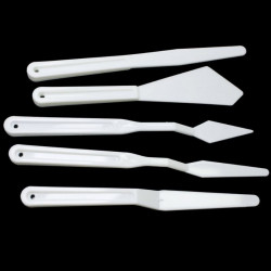 Plastic Palette Knife Set (5 Pieces)