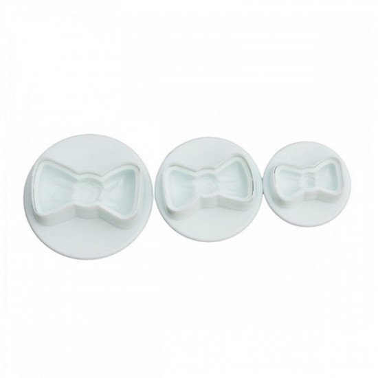 Bow Shape Plunger Cutter Set of 3 Pieces