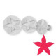 Calyx Flower Shape Plunger Cutter