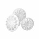 Flower Shape Plunger Cutter Set of 3 Pieces