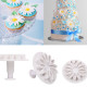 Flower Shape Plunger Cutter Set of 3 Pieces