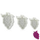 Grapes Shape Plunger Cutter Set of 3 Pieces