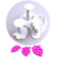 Grapes Shape Plunger Cutter Set of 3 Pieces