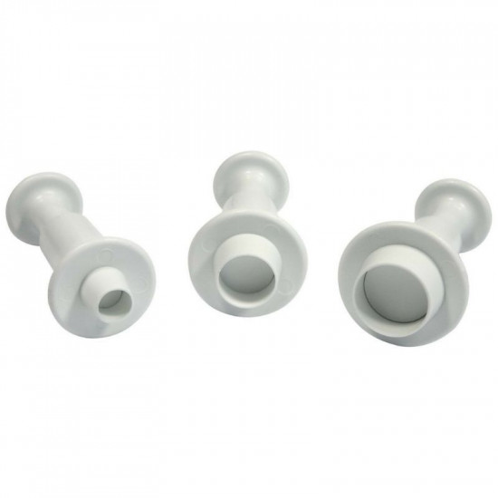 Round Shape Plunger Cutter Set of 3 Pieces