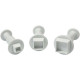 Square Shape Plunger Cutter Set of 3 Pieces