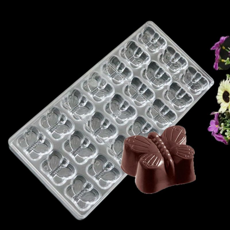 POLYCARBONATE CHOCOLATE MOULD - BUTTERFLY SHAPE