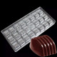 Curl Toffee Shape Polycarbonate Chocolate Mould