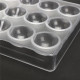 Half Sphere 24 Cavity Polycarbonate Chocolate Mould