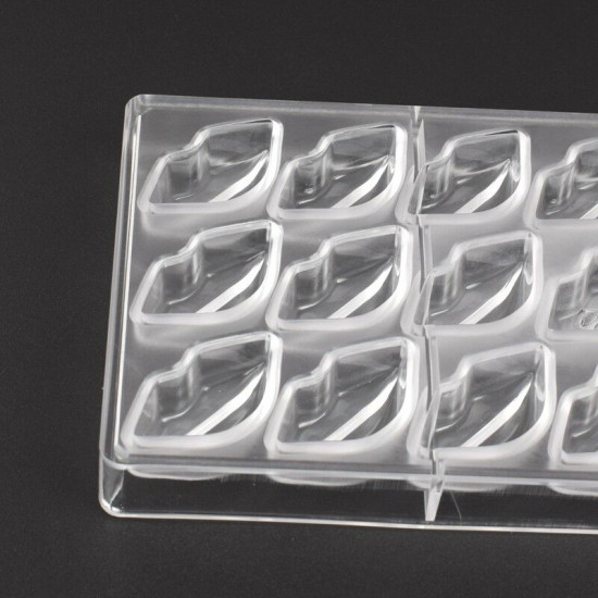 Lips Shape Polycarbonate Chocolate Mould