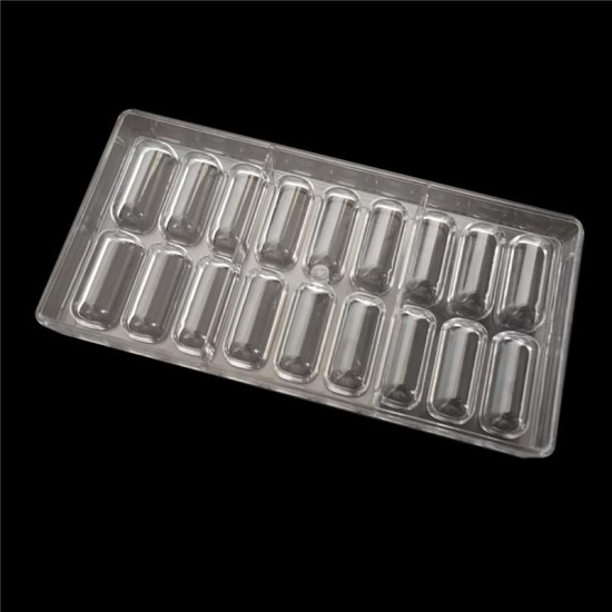 Oblong Shape Polycarbonate Chocolate Mould