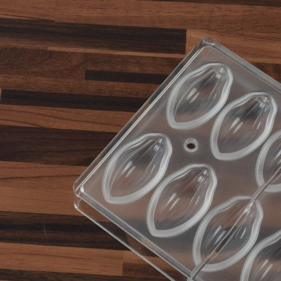 Olive Shape Polycarbonate Chocolate Mould