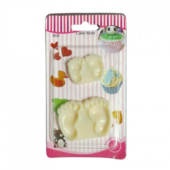 Baby Feet Pop It Mould Set of 2