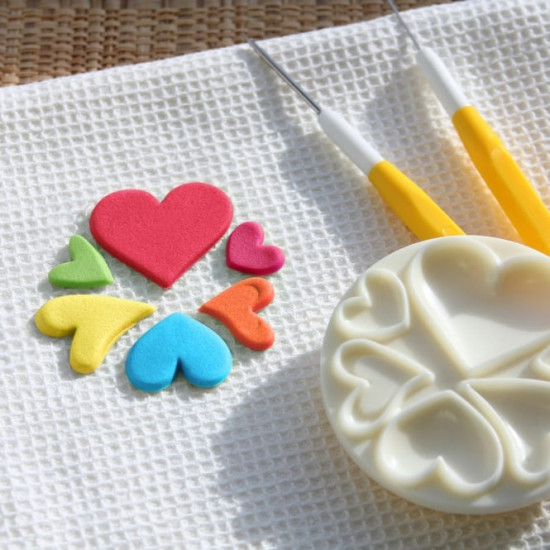 Hearts Pop It Mould Set of 2