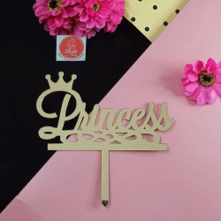 Princess Acrylic Cake Topper