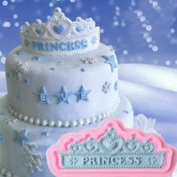 Princess Tiara Crown Fondant Mould