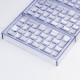 Pyramid Grid Chocolate Bar Polycarbonate Chocolate Mould