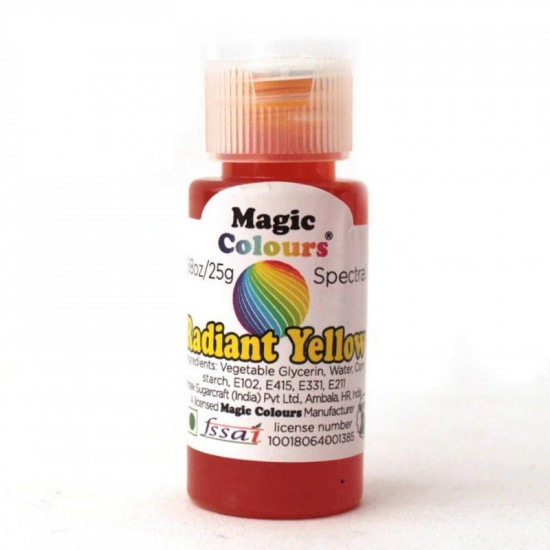 Radiant Yellow Gel Colour - Magic Colours Mini Spectral (25 gm)