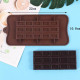 Chocolate Bar Silicone Mould - Rectangular (Style 6)