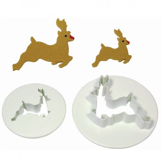 Reindeer Shape Fondant Cutters