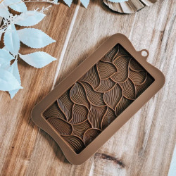 Chocolate Bar Silicone Mould - Ripple (Style 10)