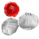 Rose Cupped Petal Silicone Veiner Double Sided