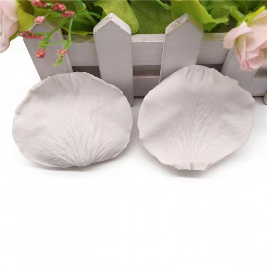 Rose Cupped Petal Silicone Veiner Double Sided