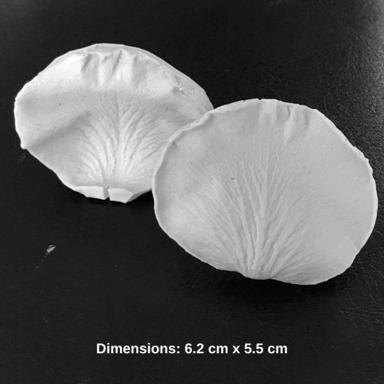 Rose Cupped Petal Silicone Veiner Double Sided