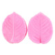 Rose Leaf Silicone Veiner Double Sided