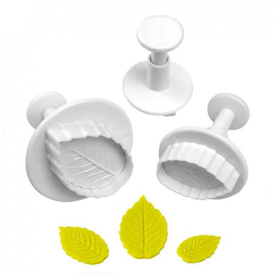 Rose Leaf Shape Plunger Cutter