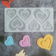 Silicone Chocolate Garnishing Mould - Rose Heart