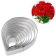 Rose Flower Petal Fondant Cutter Set