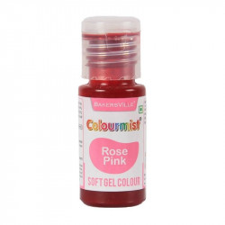 Rose Pink Soft Gel Colour - Colourmist (20 gm)