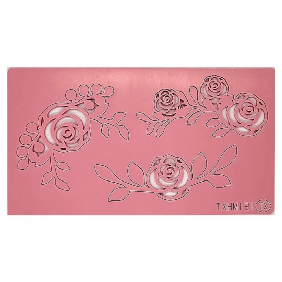 Roses Acrylic DIY Stamp