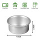 Round Aluminium Cake Mould (Dia 4 inch)