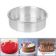 Round Aluminium Cake Mould (Dia 6.25 inch)