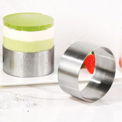 Round Cake Ring | Cheesecake Mousse Cake Ring (4x2 inch)