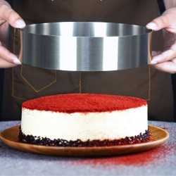 Round Cake Ring | Cheesecake Mousse Cake Ring (8x2 inch)