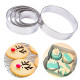 Round Shape Cookie Cutter Set of 5 Pieces