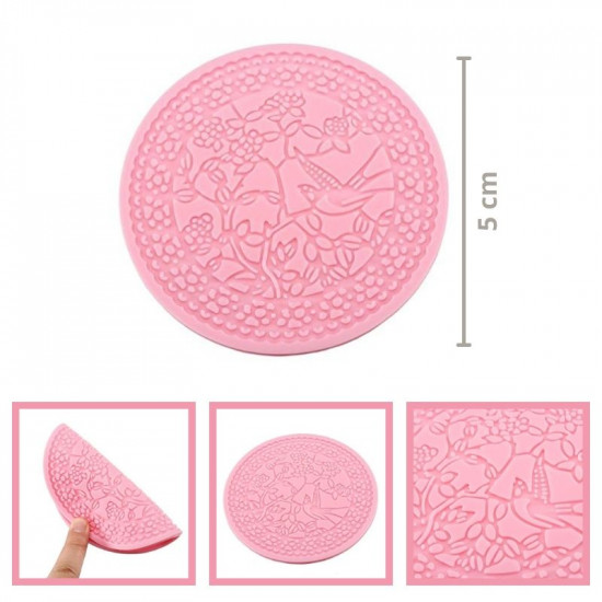 Round Silicone Fondant Mould