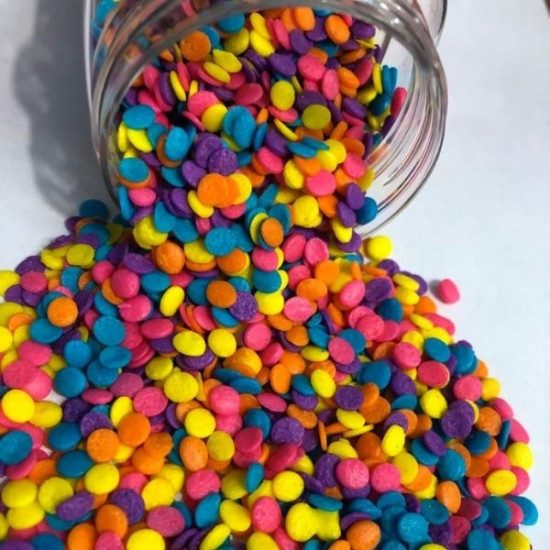 Round Disc Confetti (100 Gms)