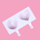 Swirl Round and Heart Popsicle Silicone Mould Swirl Round and Heart Popsicle Silicone Mould