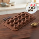 Indented Heart Design Chocolate Silicone Mould