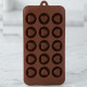 Indented Heart Design Chocolate Silicone Mould
