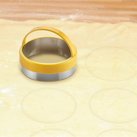 Round Cookie Cutter With Handle Set of 3