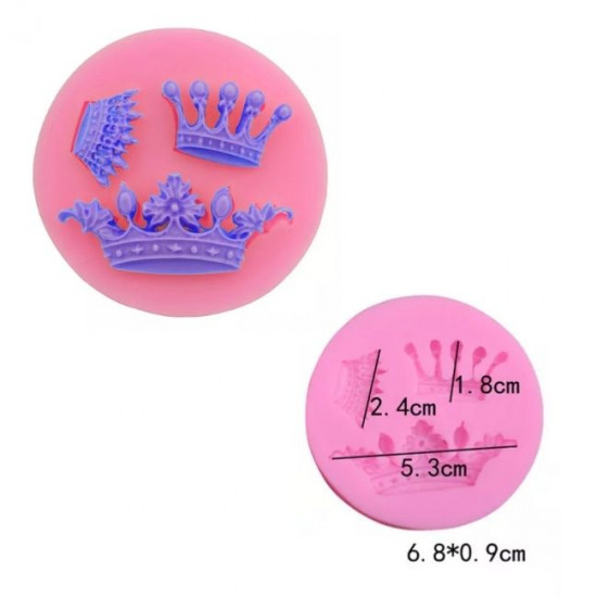 Royal Tiara Crown Fondant Mould