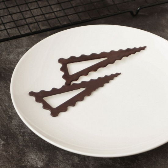 Silicone Chocolate Garnishing Mould - Triangle