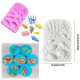 Fish And Seaweed Silicone Fondant Mould