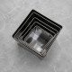 Square Shape Stainless Steel Cookie Cutter (Set of 5)