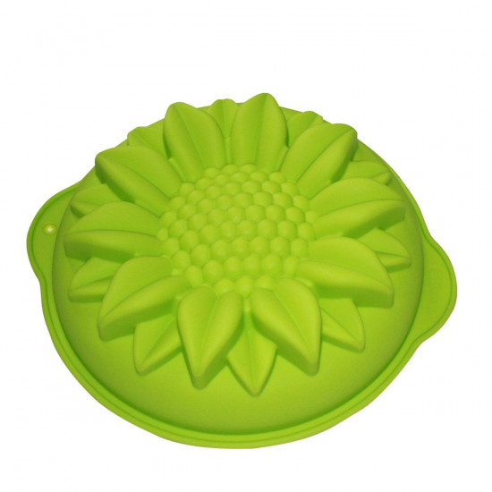 Sunflower Shape Silicone Cake Mould (Random Colour)